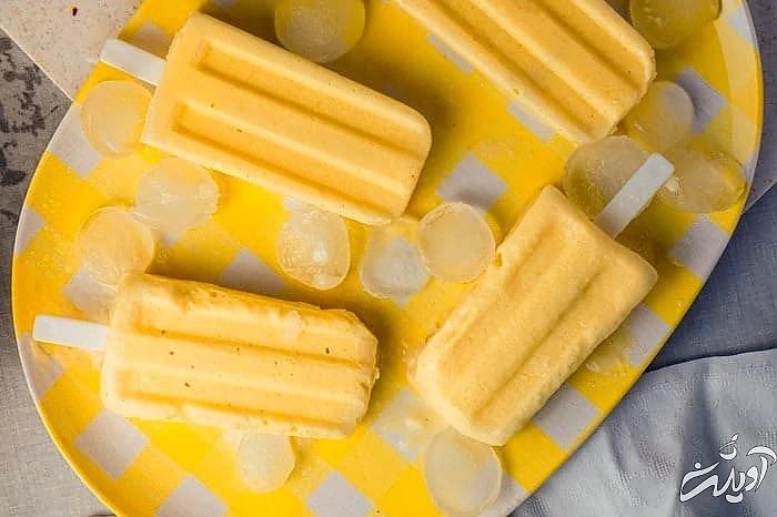 طرز تهیه بستنی رژیمی موزی بستنی یخی